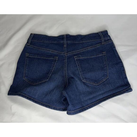 Jessica Simpson Womens Junior Charmer Jean Denim Shorts Size 00 New - Picture 2 of 4